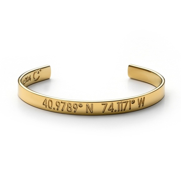 Miami Coordinates Collection Legend Bangle Gold - Picture 2 of 8